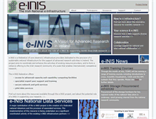 Tablet Screenshot of e-inis.ie